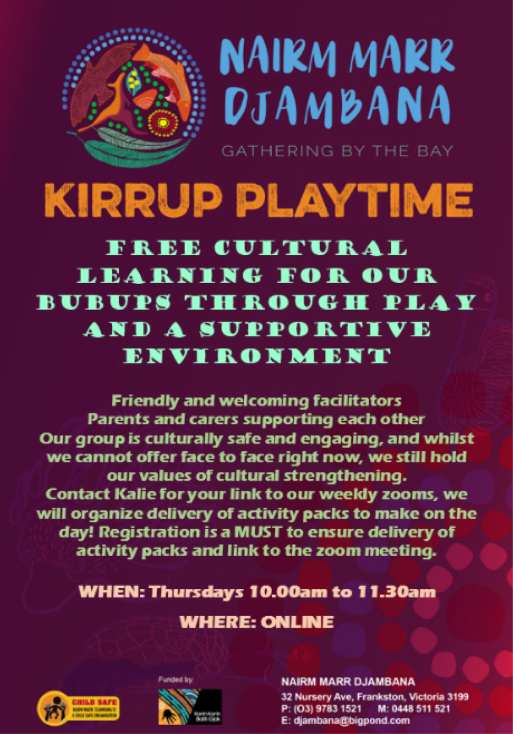 KIRRUP PLAY GROUP – Nairm Marr Djambana